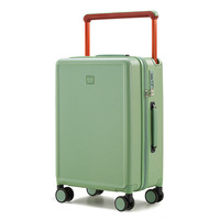 Portez la poignée télescopique de luxe de poignée large imperméable pour le chariot de valise de voyage avec des ensembles de bagages de serrure de TSA