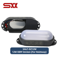 Lampe de plafond de cabine d'ascenseur KHL-213001/SALF-DZ/SALF-DZ12W/D, éclairage d'urgence, lampe murale LED