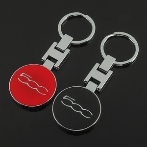 Porte-clés en métal personnalisé avec logo de <span class=keywords><strong>voiture</strong></span>, double face, boucle en H, logo de marque automobile, porte-clés, chaîne, pendentif - Product Image 4