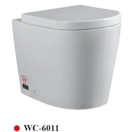 Trở Lại Tường Nhà Vệ Sinh P/S Trap Vòng WC Pan Cho Giấu Bể Hoặc Sàn-Đứng Xả Bể Watermark Wc-6011