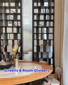 Scaffale di Design Italiano per Arredamento Hotel, Vetrina Espositiva, Libreria Divisoria Aperta <span class=keywords><strong>in</strong></span> <span class=keywords><strong>Metallo</strong></span> per Camera da Letto - Product Image 4