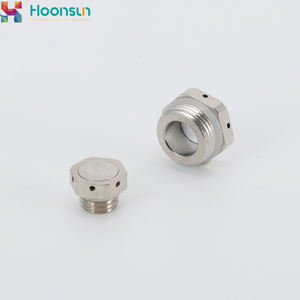 Baja tahan karat hitam tahan air IP68 M12 * 1.5 sekrup steker ventilasi tegangan rendah CE bersertifikat penggunaan industri - Product Image 5