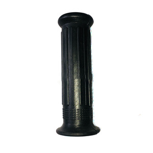 Empuñadura de manillar de motocicleta negra de 7/8 "y 22mm para GN125 GN 125 <span class=keywords><strong>Cafe</strong></span> <span class=keywords><strong>Racer</strong></span> Old School Retro Custom - Product Image 2
