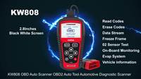 NCFKOS KW808 Car Fault Code OBD2 EOBD Diagnostic Scanner MIL Reset Reader Auto Detection Decoder Scanner