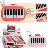 Clavier électronique de poche Yuglow pour enfants, mini piano jouet, jouet musical pour l'entraînement de la concentration, pour les garçons et les filles de maternelle
