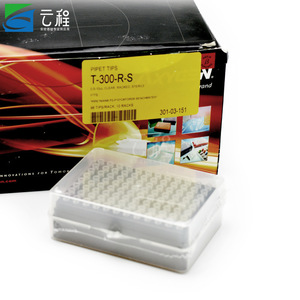 Puntas de pipeta Axygen 0.5-10ul transparentes estériles en estante para Pipettman P2, Pipetor, Benchmate, estante de 96 puntas, 10 estantes - Product Image 1