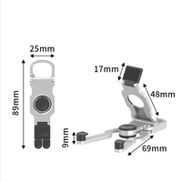 Support pliable et portable en alliage de zinc pour téléphone et tablette, jouet anti-stress pour le travail, les études, les jeux et le lit