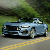 Ensemble de phares LED modifiés, 4 faisceaux bas, 6 faisceaux hauts, lentille haute luminosité, lampe de remplacement pour Ford Mustang 2024 et modèles ultérieurs
