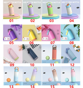 Bouteille d'eau isotherme portable en acier inoxydable à double paroi DD4208 de 350 ml, colorée, pour le sport et les voyages, maintien de la température 12-24 heures - Product Image 6