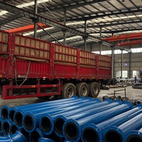 Tuyau composite en plastique doublé d'acier haute résistance pour le transport de milieux corrosifs industriels et la distribution de liquides usagés