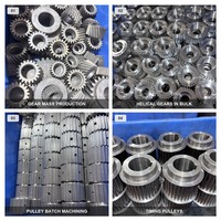 Tige d'engrenage en acier inoxydable SUS304 316 sur mesure, usinage CNC de précision pour tournage, fraisage, boîte de vitesses industrielle, robotique