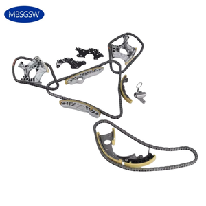Kit catena di distribuzione parti motore Auto MBSGSW per AUDI 3.<span class=keywords><strong>2</strong></span> FSI AUK A4 B7 A6 C6 tenditore + distanziatore + catena 059109469F 06 e109217h - Product Image 1
