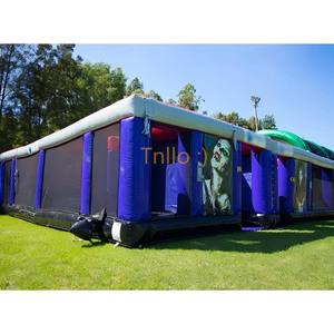 Labirinto Gonfiabile Spaventoso <span class=keywords><strong>e</strong></span> Oscuro, Casa Stregata, Avventura all'Aperto, Attrazioni per Parchi Divertimento - Product Image 1