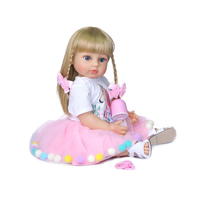 Poupées réalistes de bébés simulés pour enfants, cadeaux en gros, poupées réalistes de nouveau-nés garçon et fille, jeu d'imitation