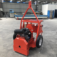 Coupe-cloison automatique électrique simple LS-1700 pour la découpe circulaire des surfaces routières en béton