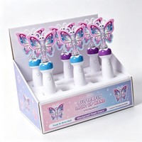 Baguette Papillon Lumineuse ABS Clignotante et Rotative avec Boîte de Présentation Personnalisée et Logo pour Cadeaux de Fête Vente en Gros en Stock