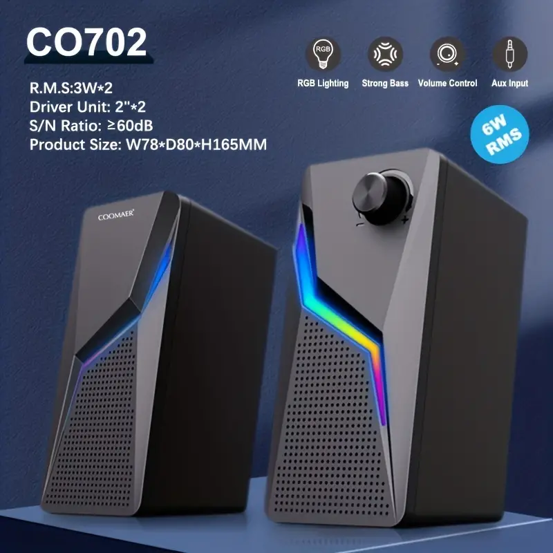 【スタイル:RGBライト】Nylavee PCスピーカー ゲーミングスピーカー Amazon.co.jp: Nylavee PC ゲーミングスピーカー PCスピーカー