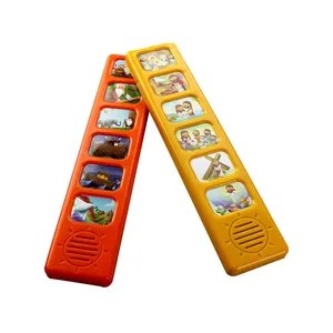 Заводские кнопки с логотипом и записью голоса, дешевые музыкальные игрушки для детей, 6 кнопок обучения, музыкальная шкатулка для детей