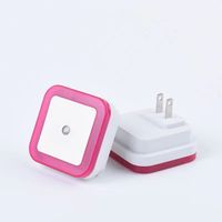 Luces de noche inteligentes, luz nocturna de pared con enchufe, Sensor de luz automático, luz LED nocturna para baño, hogar, cocina, pasillo, escalera, dormitorio