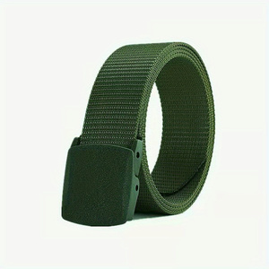 Basın Polyester dehidratasyon kumaş kemer naylon kırmızı beyaz ve mavi elastik örgülü kemer erkekler için - Product Image 6