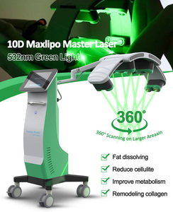 Nuevo Diseño 6 en 1, Láser Lipo para Pérdida de Peso, Reductor de Grasa Verde 635nm, Adelgazamiento Corporal Completo en Venta a Bajo <span class=keywords><strong>Precio</strong></span>, Máquina Adelgazante Lipo 10d Max - Product Image 4