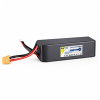 Paket Baterai Cair 22.2V 12000mAh 266.4Wh dengan BMS 800 Siklus Suhu Operasi 0~45°C untuk Drone UAV Robot Pemotong Rumput