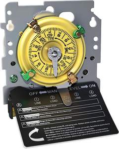 Mécanisme de minuterie de <span class=keywords><strong>piscine</strong></span> T104M, minuterie de pompe de <span class=keywords><strong>piscine</strong></span>, <span class=keywords><strong>interrupteur</strong></span> <span class=keywords><strong>horaire</strong></span> 208-277V 40A - Product Image 1