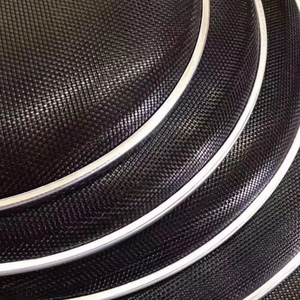 Peaux <span class=keywords><strong>de</strong></span> tambour en filet <span class=keywords><strong>de</strong></span> haute qualité, durables, extra épaisses, à 2 plis, silencieuses, pour un contrôle du son amélioré et une longévité accrue - Product Image 2