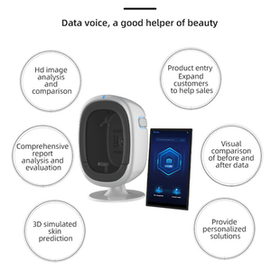 Système de scanner d'analyse de la peau du visage de qualité supérieure, dermatoscope à image 3D, appareil de nettoyage en profondeur pour l'acné, les rides et la pigmentation - Product Image 3
