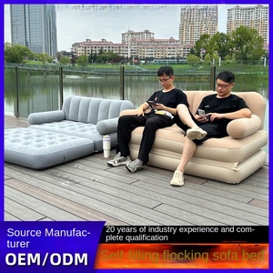Giá rẻ nhà để xe đổ 5-in-1 Inflatable <span class=keywords><strong>Sofa</strong></span> giường-phòng khách di động & cắm trại nệm không khí - Product Image 2