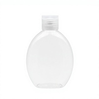 Bouteille en plastique personnalisée de 90 ml pour jus, miel ou sauce, avec bouchon à clapet