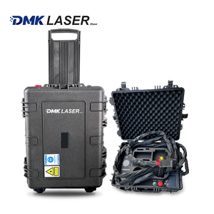 DMK 300 Watt Pulse Fiber Laser Machine <span class=keywords><strong>De</strong></span> Nettoyage Nouvelle Condition Trolley Case pour Métal et <span class=keywords><strong>Aluminium</strong></span> pour Oxyde/Huile - Product Image 1