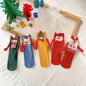 Calcetines 3D con las manos para mujer, calcetines <span class=keywords><strong>de</strong></span> Navidad, regalos <span class=keywords><strong>de</strong></span> Navidad, divertidos calcetines magnéticos <span class=keywords><strong>de</strong></span> succión para <span class=keywords><strong>parejas</strong></span> - Product Image 1