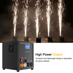 เครื่องพ่นประกายไฟเย็นในร่ม SHEHDS 450W พร้อมรีโมทไร้สาย DMX512 สำหรับงานแต่งงานและโบสถ์ - Product Image 1