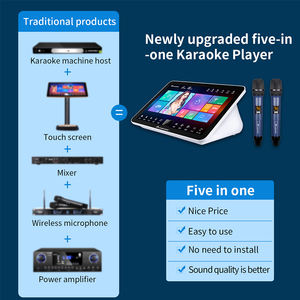Reproductor de Karaoke con Pantalla Táctil 4K de 15.6'', 1TB, Selección de Canciones por IA, Sistema Dual Android Jukebox, Máquina de Karaoke Todo en Uno <span class=keywords><strong>2021</strong></span> - Product Image 3