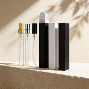 Vente en gros de flacons pulvérisateurs transparents miniatures vides de 2 ml, 3 ml, 5 ml, 10 ml pour échantillons de test, flacons de <span class=keywords><strong>parfum</strong></span> vides en verre - Product Image 2
