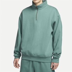 Conjunto de 2 piezas de sudadera y pantalones de chándal de algodón de rizo con logotipo bordado personalizado de fabricante de ropa OEM - Product Image 2