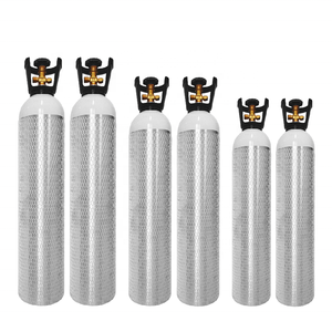 Tanque de CO2 de Alta Presión de 10L, Cilindro de Gas de Acero Inoxidable para Oxígeno y Argón - Product Image 3