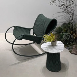 Sedia a <span class=keywords><strong>Dondolo</strong></span> in Rattan per <span class=keywords><strong>Giardino</strong></span> e Cortile, Impermeabile, Sedia <span class=keywords><strong>da</strong></span> Esterno per il Tempo Libero, Direttamente dalla Fabbrica - Product Image 2