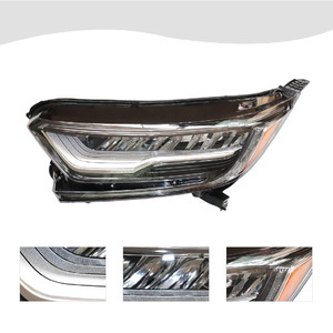 2017สำหรับ Honda CRV US รุ่นด้านหน้ารวมไฟหน้า LED การกำหนดค่าสูงไฟหน้ารถทำจากวัสดุ ABS - Product Image 4