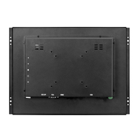 Monitor Industri Open Frame 15 17 19 Inci 1024*768 1280*1024 Tanpa Sinyal Tanpa Sentuh Snowflake 4:3 dengan Input AV BNC