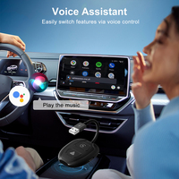 Adaptateur sans fil CarPlay portable, dongle Android Auto, adaptateur CarPlay et Android Auto pour CarPlay et Android Auto filaires, convertisseur pour voiture