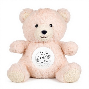 Peluche Ours Bébé Intelligent avec Capteur de Pleurs, Veilleuse Apaisante et Projection Musicale - Product Image 1