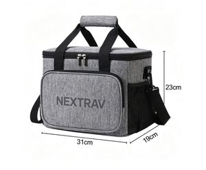 Drop Shipping Custom Logo Insulated Lunch Bag Waterproof Handheld Oxford <b>Ice</b> <b>Pack</b> Outdoor Travel <b>Cooler</b> Bag - Product Image 3