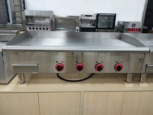 <span class=keywords><strong>Plancha</strong></span> électrique de <span class=keywords><strong>1</strong></span>,2 mètre, 4 zones de contrôle, plaque épaisse en acier inoxydable pour les restaurants et les vendeurs ambulants - Product Image 3