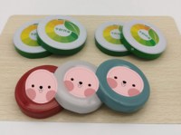 Capsules métalliques en fer blanc à ouverture par torsion avec bouton de sécurité, diamètres 58 mm, 66 mm, 82 mm