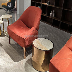 <span class=keywords><strong>Diseño</strong></span> italiano <span class=keywords><strong>de</strong></span> lujo <span class=keywords><strong>Individual</strong></span> Naranja Color moderno Sillones Sillón <span class=keywords><strong>de</strong></span> acero inoxidable Silla <span class=keywords><strong>de</strong></span> terciopelo Salón - Product Image 2