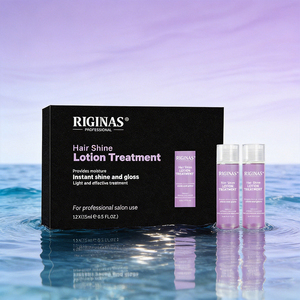 Loción Capilar Riginas <span class=keywords><strong>para</strong></span> Brillo y Reparación con Proteínas, Potenciador de Brillo <span class=keywords><strong>para</strong></span> <span class=keywords><strong>Cabello</strong></span> con Tratamiento Químico - Product Image 6