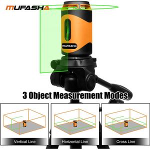 T52เลเซอร์ปรับระดับตัวเองอัตโนมัติ5เส้นพร้อมตัวยึดแม่เหล็กรูปตัว L - Product Image 2