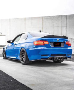 Diffuseur de pare-chocs arrière en fibre de carbone <span class=keywords><strong>E92</strong></span> E93 HM pour <span class=keywords><strong>BMW</strong></span> Série 3 <span class=keywords><strong>E92</strong></span> <span class=keywords><strong>M3</strong></span> Splitter Spoiler Body Kit - Product Image 4